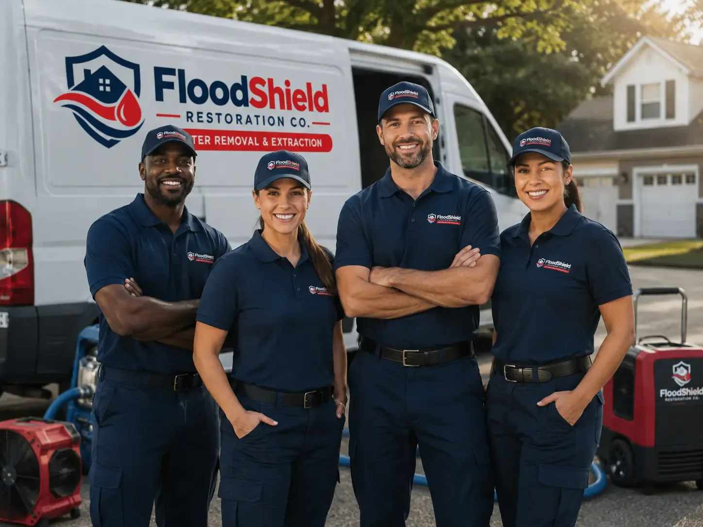 Flood Damage Restoration company in Cambridge, OH